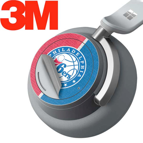 NBA Philadelphia 76ers Canvas Split Surface Headphones Skin